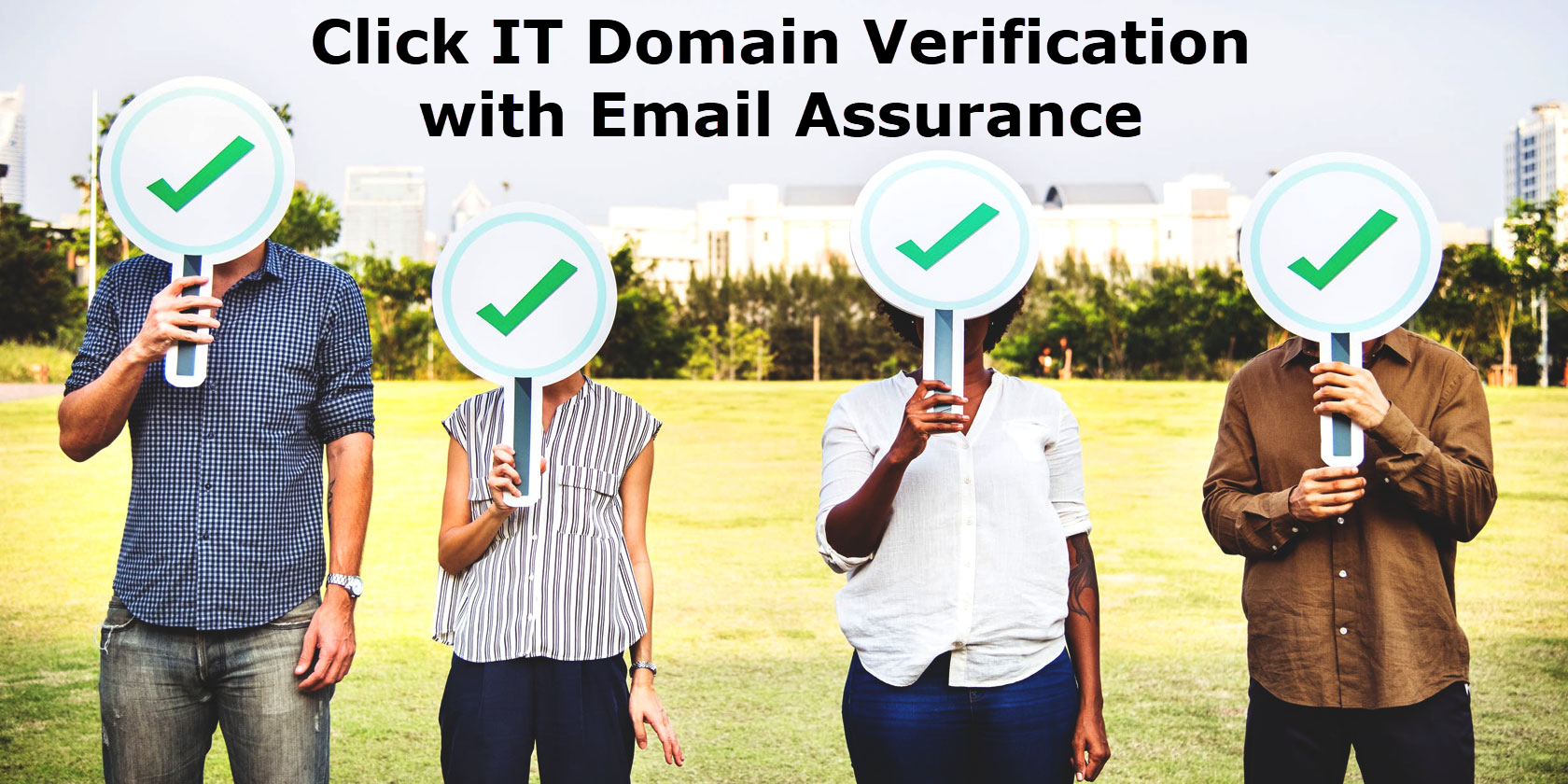 Domain verification workflow for Email Assurance setup